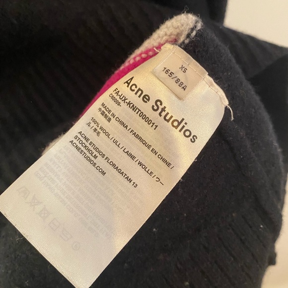 Acne Studios Wool Striped Sweater - Picture 2 of 3
